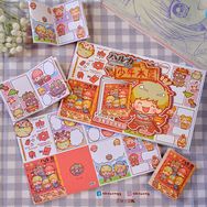 迷宮飯 小漫畫式摺紙便條紙