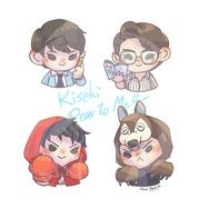 奇蹟雙CP Q貼紙