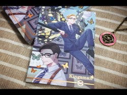 Kingsman燙金明信片