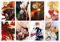 Final Fantasy/最終幻想/太空戰士---彩繪明信片第二彈