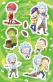 Rick&Morty-9*14cm 爺孫貼紙