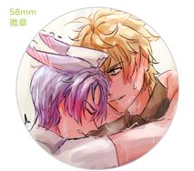 【新世界狂歡】崑玖臉紅紅 - 徽章紙