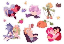 Steven Universe 全員貼紙