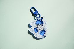 【鏈鋸人】早川秋煙霧藍色壓克力吊飾