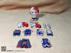 【我的英雄學院】轟焦凍 磁吸換裝壓克力立牌