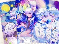 【COZMEZ】工藝明信片組(雷射/火焰紋/羽毛紋/珠光)