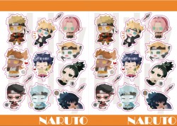 【NARUTO】火影小朋友貼紙