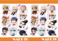 【NARUTO】火影小朋友貼紙