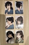 活俠傳 / 男角覆膜小卡－唐布衣、唐錚、趙活、解無塵、葉雲舟、瑞笙
