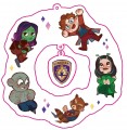 星際異攻隊 透明串接吊飾!