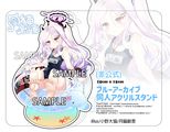 【月貓創意】蔚藍檔案 ブルーアーカイブ Blue Archive 同人壓克力單面立牌 空崎ヒナ（水着） 空崎陽奈(泳裝) 繪師 小野大貓