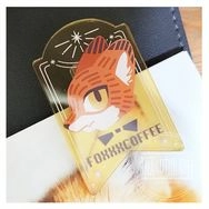 ［狐咖啡］壓克力磁鐵夾 / 帕狐 / PUFFOX / FOXXXCOFFEE