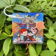 【流花】繪馬祈福壓克力吊卡—祭典煙火