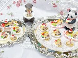FF14 貓小胖甜點食玩/戒指