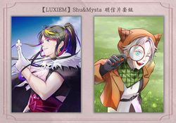 【LUXIEM】 Shu&amp;Mysta 明信片套組 (服裝私設)