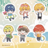 小手指夏日happy貼紙