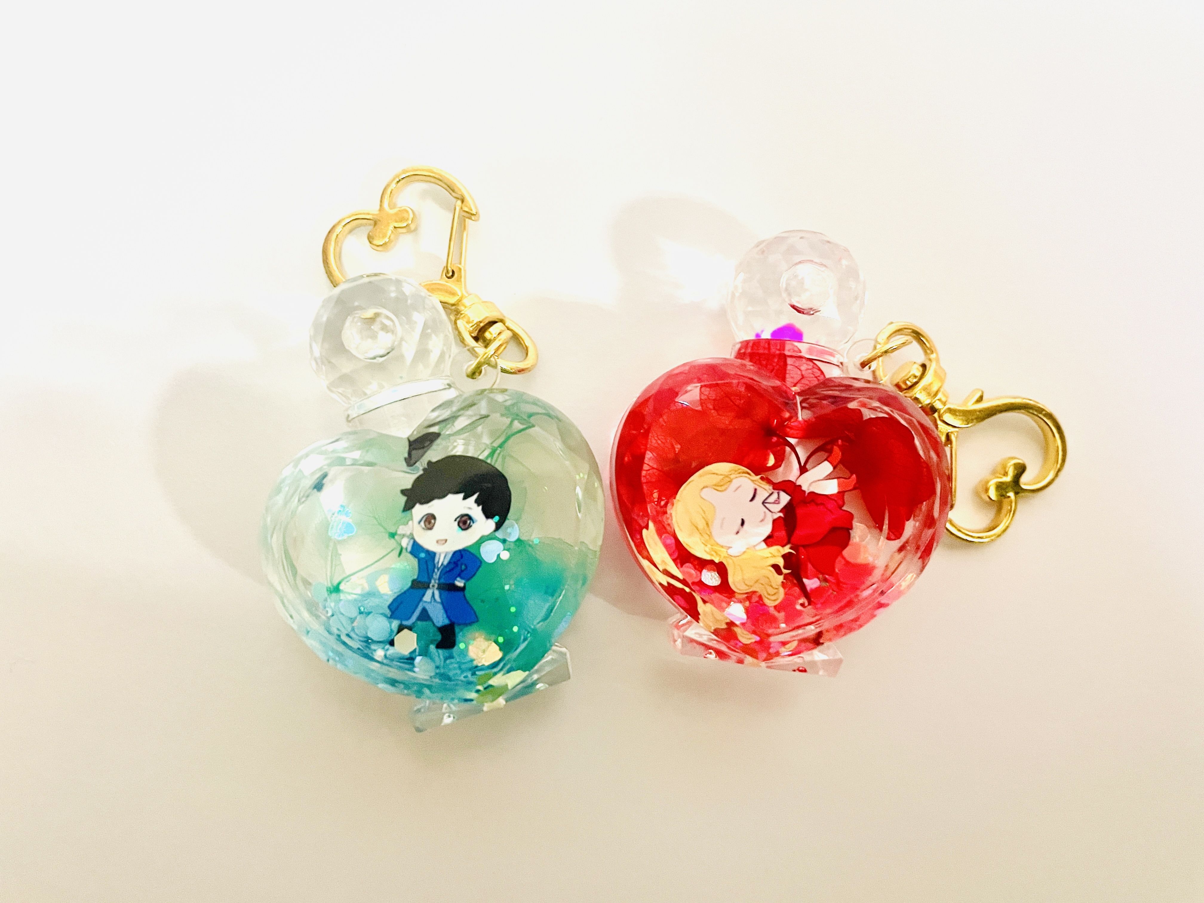 法羅茱永生花入油香水瓶