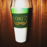 冬兵文字 / loki'd刺繡環保飲料提袋