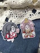 你主宰我崇拜刺繡別針(一套）