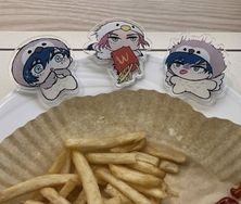 小鳥糸師兄弟壓克力磁鐵夾子