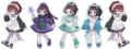 5年魔法少女(女僕)貼紙