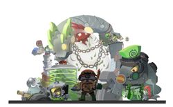 splatoon-打工立牌