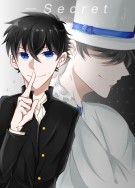 【名探偵コナン+怪盗キッド】新一&amp;科南 + 快斗&amp;基德明信片組