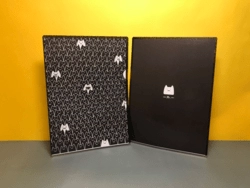 【原創】黑色貓貓牆L型資料夾