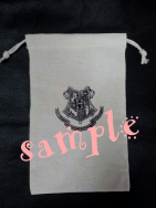 Harry Potter/Hogwarts校徽束口袋