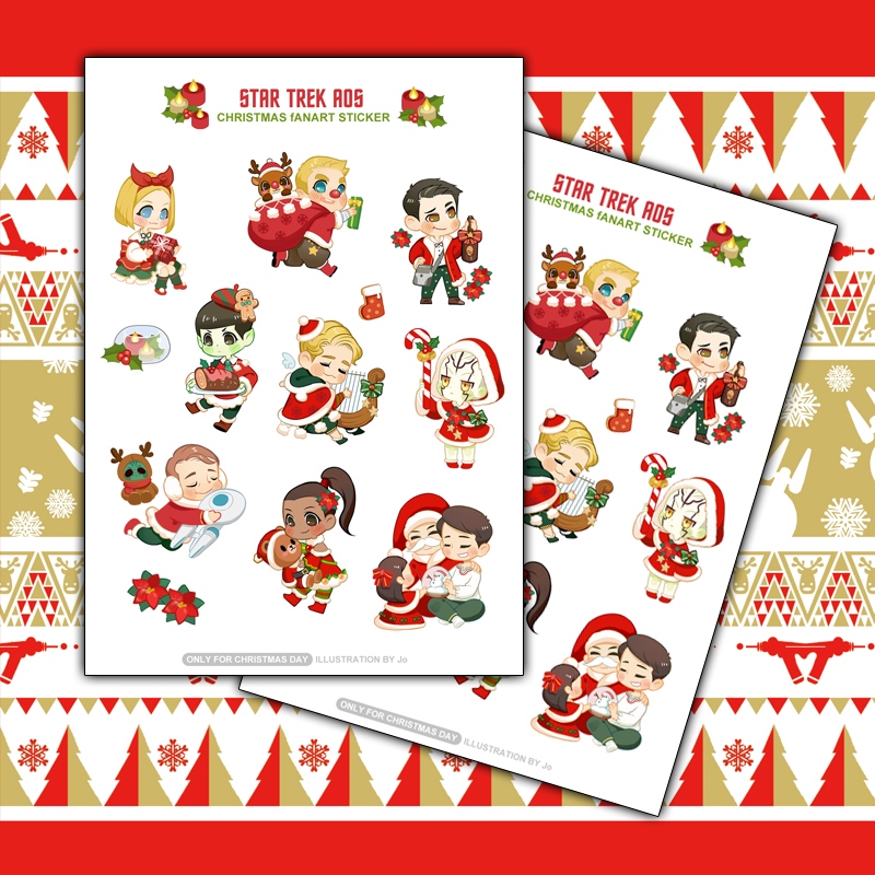 Chrismas ST Sticker