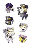 JOJO-承太郎透明泡泡貼紙