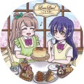 LOVELIVE！海未x小鳥 下午茶杯墊