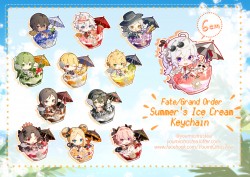 FGO掛件-夏日冰淇淋