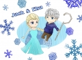 【RotG x Frozen】Jack & Elsa 明信片