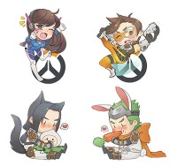 Overwatch壓克力吊飾