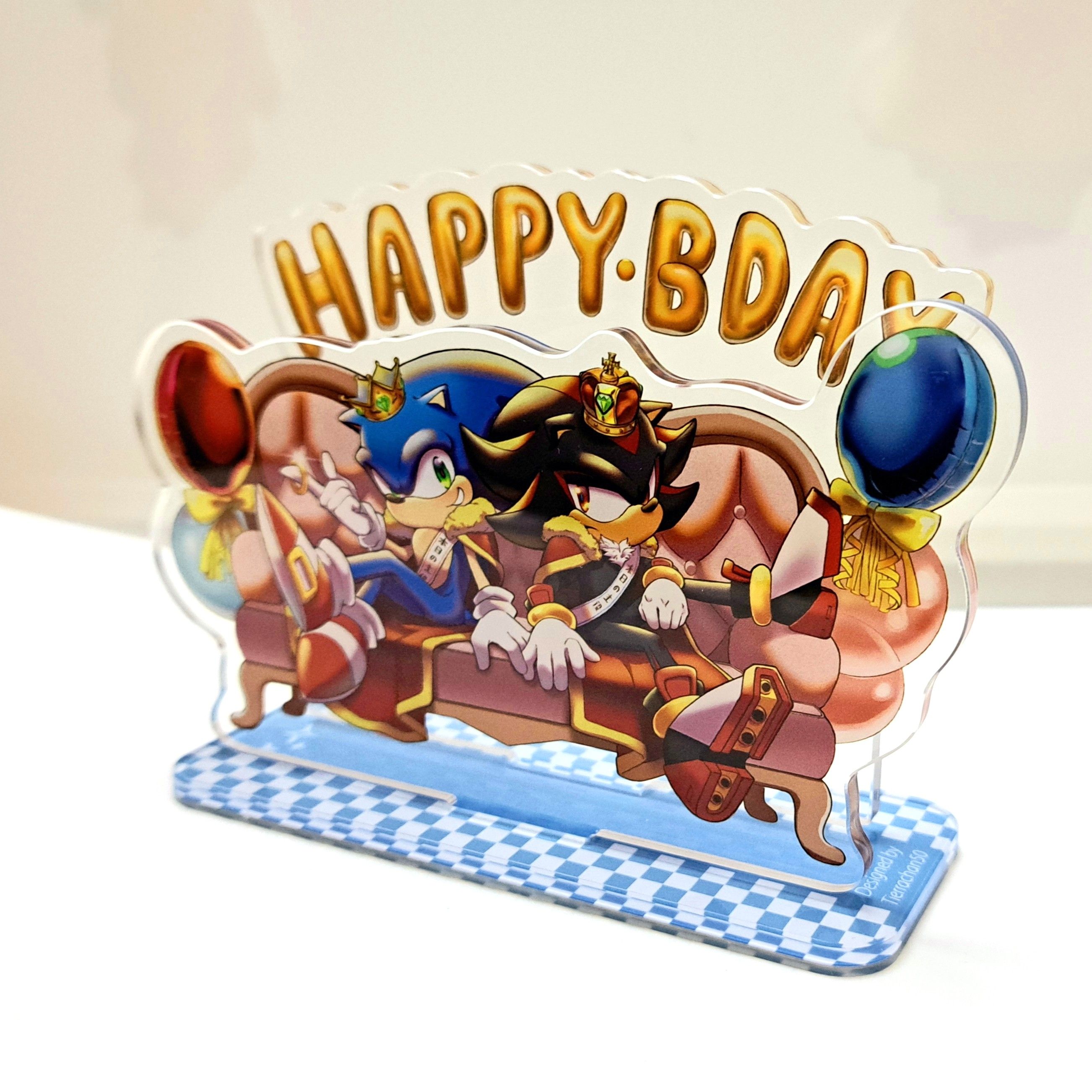 【索尼克】Sonic生日立牌