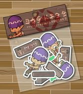 [薩爾達傳說 王國之淚] 卡邦達全斷貼紙包