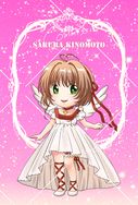 庫洛魔法使 同人 劇場版 被封印的卡片 王子公主 小櫻 小狼 櫻狼 A6 400磅明信片套組 不分售
