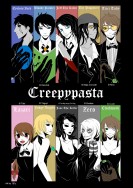 Creepypasta+OCs全員黑西裝A4海報