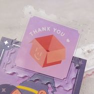 原創 周邊 壓克力夾子 （ 郵票造型 / THANK YOU ❤ ）