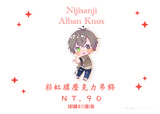 Noctyx  Alban Knox 彩虹膜壓克力吊飾