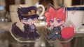 JOJO 承太郎 花京院-閃粉壓克力飯友
