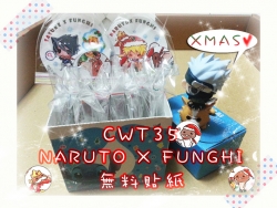 NARUTO X FUNGHI 無料貼紙