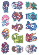 2024 SEGA GAME ONLY 預售票贈品 貼紙