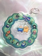 Adventure Time 花環壓克力吊飾