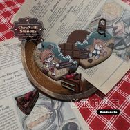 ChroNoiR 愛心巧克力吊飾 叶款