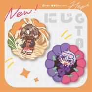 【にじさんじ】にじGTA浮雕木片磁鐵【めんや加賀美＆不破ボス款】