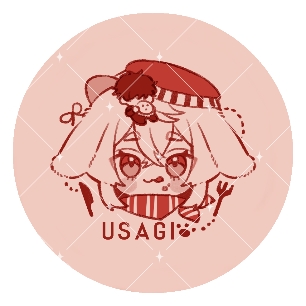 《颱風擬人》天兔&amp;凱米漢堡吊飾