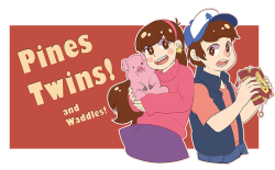 [GF]Pines Twins 雙子帆布袋