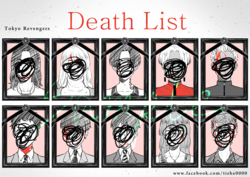 【東卍】死亡清單貼紙